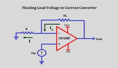 voltage to current converter schematic.